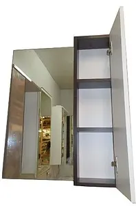 Шкаф-зеркало Comforty Барселона 60 белый/венге 00003124185CF Шкаф-зеркало Comforty Барселона 60 белый/венге 00003124185CF, 4