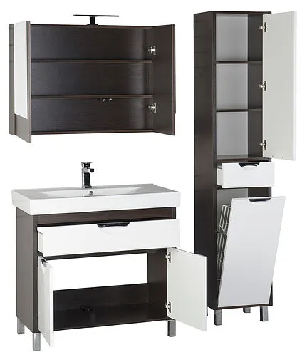 Шкаф-пенал напольный Aquanet Гретта 172063