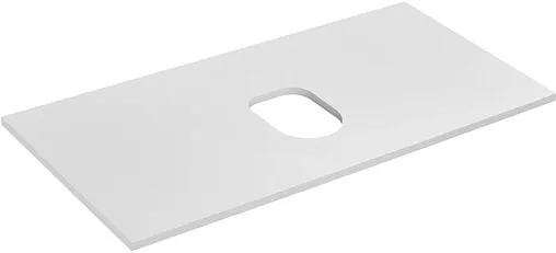 Столешница Aquaton Либерти 90 белый глянец 1A279703LY010