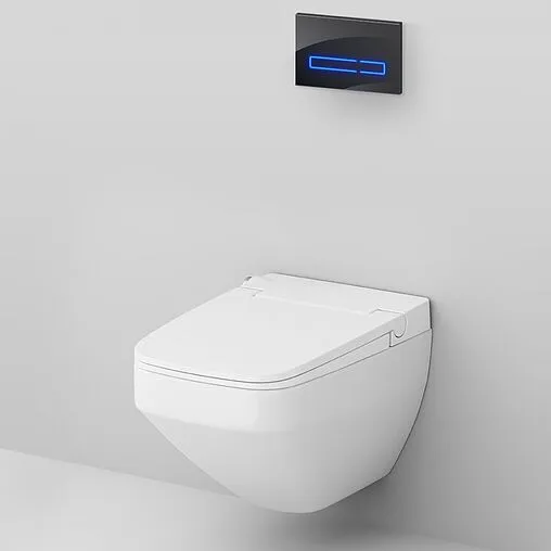 Комплект 6 в 1 Am.Pm Inspire 2.0 FlashClean IS450A38.CCC50A с кнопкой черный матовый