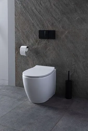 Унитаз приставной безободковый Allen Brau Fantasy белый 4.11007.20