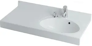 Раковина Aquaton Отель 100 R белый 1A70083NOT01R, 1