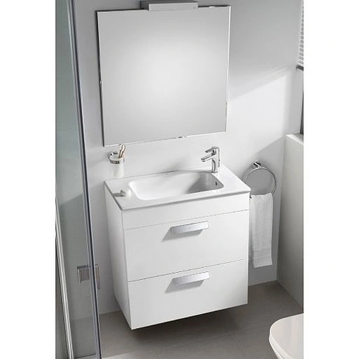 Тумба под умывальник Roca Debba 60 белый глянец ZRU9302708