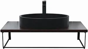 Консоль подвесная Uperwood UPD Tanos 90 бук тёмный 291020556+ Консоль подвесная Uperwood UPD Tanos 90 бук тёмный 291020556+, 5