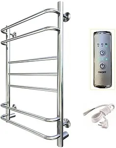 Полотенцесушитель электрический лесенка Тругор Идеал комби Пэк сп 3 80х40 32 мм полированная сталь Полотенцесушитель электрический лесенка Тругор Идеал комби Пэк сп 3 80х40 32 мм полированная сталь, 3