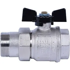 Кран шаровый с американкой 1¼"в x 1¼"н Bugatti New Jersey 09220007 Кран шаровый с американкой 1¼"в x 1¼"н Bugatti New Jersey 09220007, 4