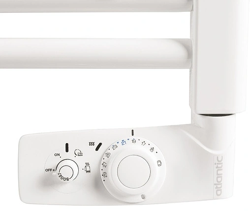 Полотенцесушитель электрический лесенка Atlantic 2012 1248x400 NW 500W белый 850308