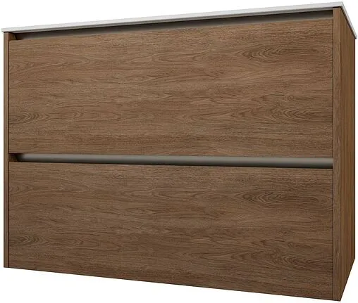 Тумба под умывальник подвесная Allen Brau Activity 90 дуб/олива браш 1.34013.NO