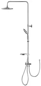 Душевая система без смесителя Swedbe Calypso хром 5073 Душевая система без смесителя Swedbe Calypso хром 5073, 3