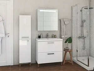 Шкаф-зеркало Cersanit Melar 70 белый B-LS-MEL70-Os, 3