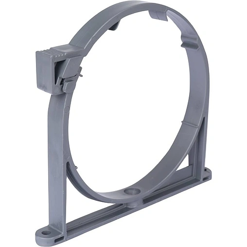 Клипса с защелкой D=110мм серый Sinikon KPP.110