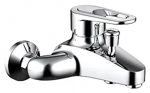 Смеситель для ванны Bravat Loop хром F6124182CP-01-RUS Смеситель для ванны Bravat Loop хром F6124182CP-01-RUS, 1