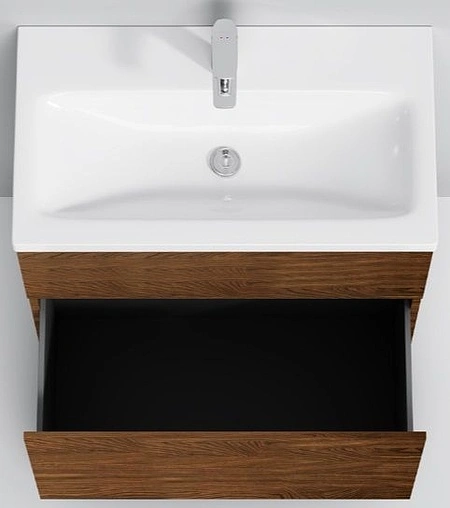 Тумба под умывальник напольная Am.Pm Gem 75 орех M90FSX07522NF32