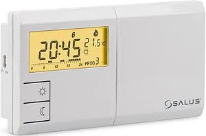 Проводной комнатный терморегулятор Salus Standard белый 091FLv2, 1