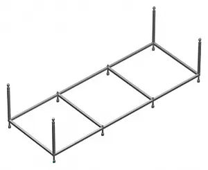 Монтажный комплект Roca Easy 150x70 ZRU9302906 Монтажный комплект Roca Easy 150x70 ZRU9302906, 1