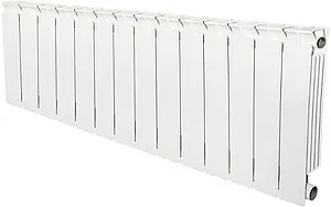 Радиатор биметаллический 14 секции Stout Style 350 SRB-0110-035014 Радиатор биметаллический 14 секции Stout Style 350 SRB-0110-035014, 1