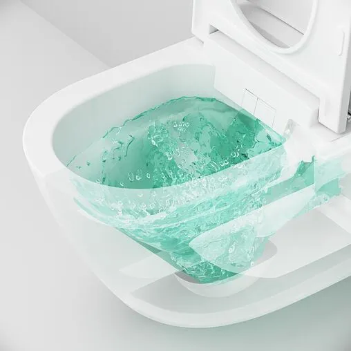 Умный унитаз-биде подвесной безободковый Am.Pm Sensation FlashClean белый CCC301700SC