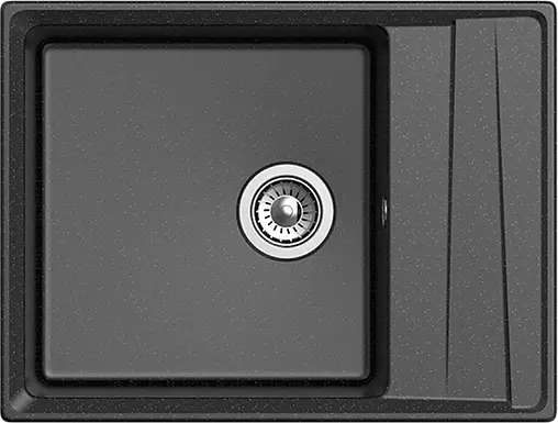 Мойка кухонная GranFest Level LV-660L черный