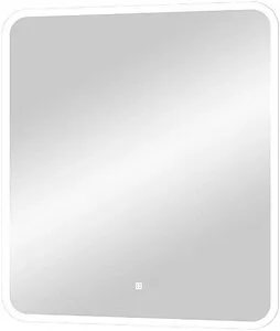 Зеркало с подсветкой Continent Glamour Led 80 белый ЗЛП440 Зеркало с подсветкой Continent Glamour Led 80 белый ЗЛП440, 1