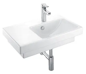 Раковина Jacob Delafon Odeon Up 65 L белый E4758G-00 Раковина Jacob Delafon Odeon Up 65 L белый E4758G-00, 3