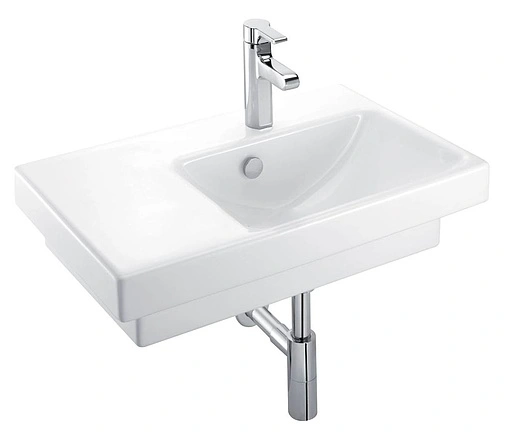 Раковина Jacob Delafon Odeon Up 65 L белый E4758G-00 Раковина Jacob Delafon Odeon Up 65 L белый E4758G-00
