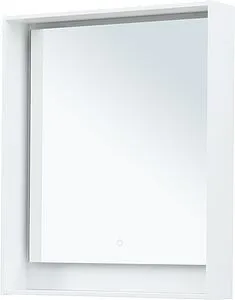 Зеркало с подсветкой Aquanet Милан 70 белый глянец 00336391, 3