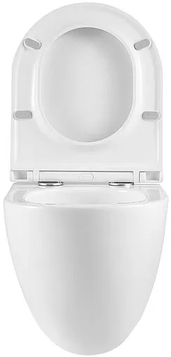 Унитаз подвесной безободковый Lemark Glazer Торнадо 3.0 белый глянец 9614003