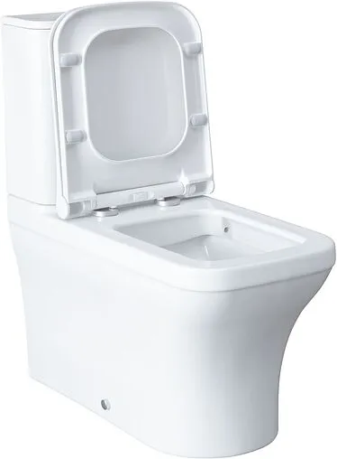 Унитаз-компакт безободковый Allen Brau Infinity белый 4.21012.20+4.XX000.20