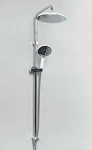 Душевая система без смесителя Wasserkraft хром/белый A039 Душевая система без смесителя Wasserkraft хром/белый A039, 3