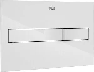 Клавиша смыва для унитаза Roca Duplo One PL-2 890196000 белый глянцевый Клавиша смыва для унитаза Roca Duplo One PL-2 890196000 белый глянцевый, 1