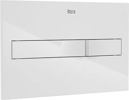 Клавиша смыва для унитаза Roca Duplo One PL-2 890196000 белый глянцевый