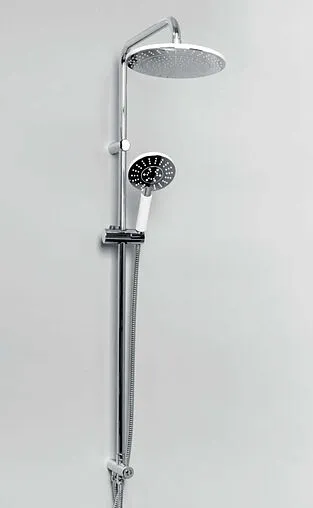 Душевая система без смесителя Wasserkraft хром/белый A039