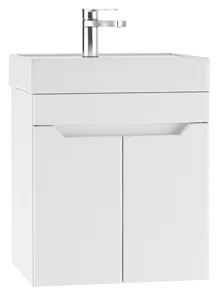 Тумба-умывальник подвесная Айсберг Мечта 50 белый DM2302T+4607152361544 Тумба-умывальник подвесная Айсберг Мечта 50 белый DM2302T+4607152361544, 1