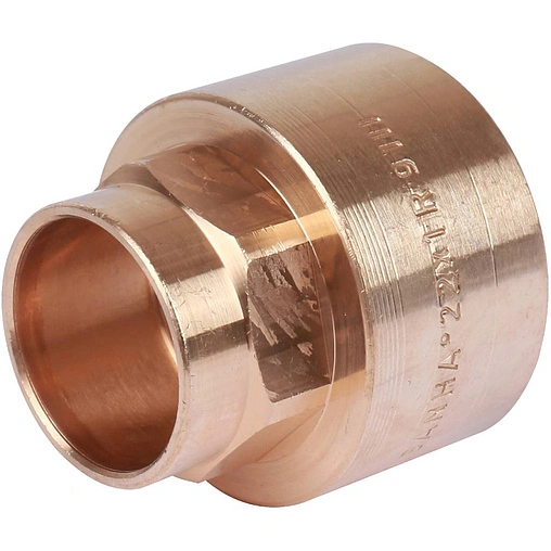 Муфта пайка переходная 22мм x 1"в Sanha 4270g 14270221