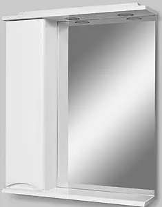 Шкаф-зеркало Am.Pm Like 65 L белый M80MPL0651WG Шкаф-зеркало Am.Pm Like 65 L белый M80MPL0651WG, 1