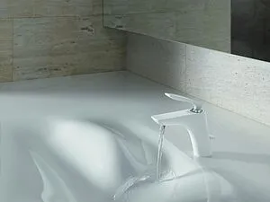 Смеситель для раковины Kludi Balance белый/хром 520239175 Смеситель для раковины Kludi Balance белый/хром 520239175, 5