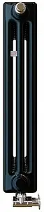Радиатор стальной трубчатый Zehnder Charleston Completto 3057/20 V001½" Ral 9217 Traffic Black (matt) Радиатор стальной трубчатый Zehnder Charleston Completto 3057/20 V001½" Ral 9217 Traffic Black (matt), 2