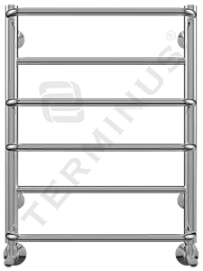 Полотенцесушитель водяной лесенка Terminus Евромикс П6 450х596 полированная сталь 4670030723116, 1