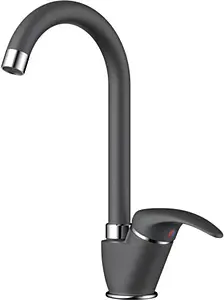 Смеситель для кухни Omoikiri Umi BL чёрный матовый 4994270 Смеситель для кухни Omoikiri Umi BL чёрный матовый 4994270, 1