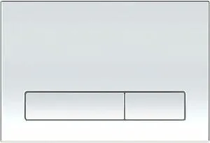 Клавиша смыва для унитаза KK-POL M16 350/PPG/050-00-00 хром глянцевый, 1