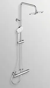 Душевая система с термостатом для душа Ideal Standard Ceratherm T50 хром A7230AA Душевая система с термостатом для душа Ideal Standard Ceratherm T50 хром A7230AA, 3