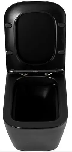 Комплект 5 в 1 BelBagno Ardente BB3202CHR-MB/BB3202SC-MB/BB002-80/BB007-PR-NERO.M с кнопкой черный матовый