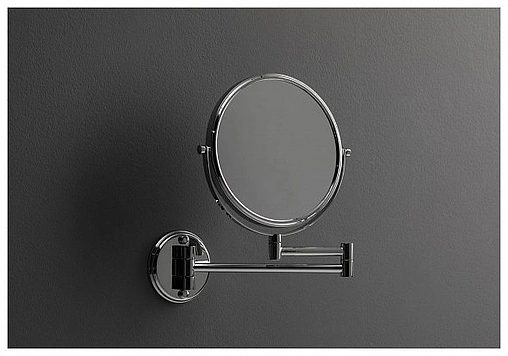 Косметическое зеркало Aquanet хром 8034 Косметическое зеркало Aquanet хром 8034