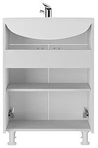 Тумба-умывальник напольная Айсберг Классик 60 белый DA1022T+4620008192772 Тумба-умывальник напольная Айсберг Классик 60 белый DA1022T+4620008192772, 5