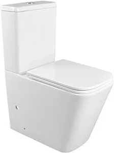 Унитаз-компакт безободковый Terminus Ватикан белый 12F61x36W Унитаз-компакт безободковый Terminus Ватикан белый 12F61x36W, 1