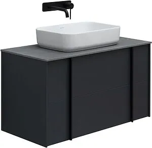 Тумба-умывальник подвесной Allen Brau Reality 90 антрацит 1.32006.AM+ Тумба-умывальник подвесной Allen Brau Reality 90 антрацит 1.32006.AM+, 1