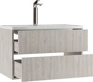 Тумба-умывальник подвесная Домино Dolche 80 сосна касцина DD5401T+4670142930273 Тумба-умывальник подвесная Домино Dolche 80 сосна касцина DD5401T+4670142930273, 4