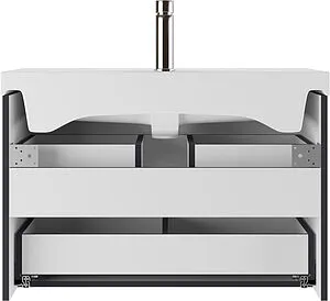 Тумба-умывальник подвесная Домино Graffo 80 графит DGr2101T+S-UM-MOD80SL/1 Тумба-умывальник подвесная Домино Graffo 80 графит DGr2101T+S-UM-MOD80SL/1, 5