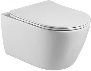 Унитаз подвесной безободковый Hansmann keramik Uno белый УНИ0014 Унитаз подвесной безободковый Hansmann keramik Uno белый УНИ0014, 1