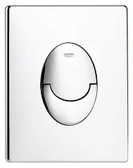 Клавиша смыва для унитаза Grohe Skate Air 38505000 хром глянцевый Клавиша смыва для унитаза Grohe Skate Air 38505000 хром глянцевый